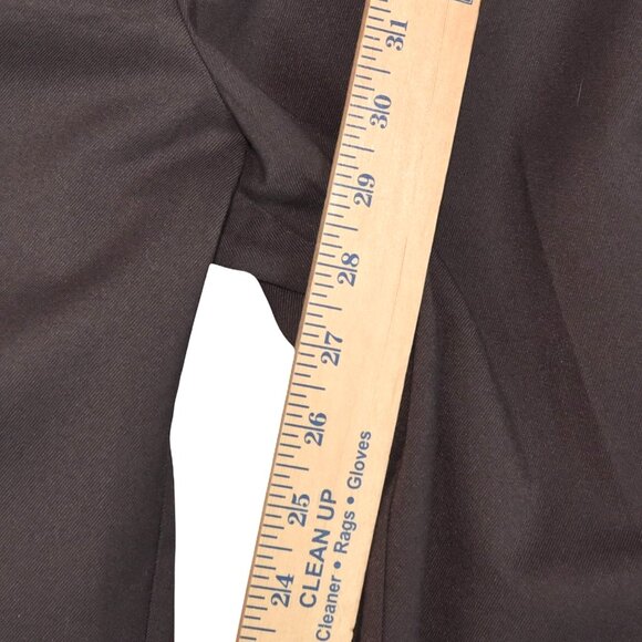 H&M Brown Wide Leg Trousers NWT US 4 Officecore Tailored Chic - Picture 5 of 9